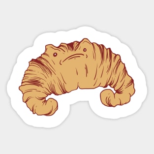 Buffed Croissant Sticker